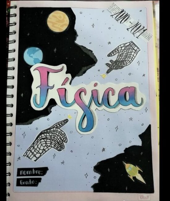 Portadas de física ideas bonitas carátulas dibujos imágenes Todo