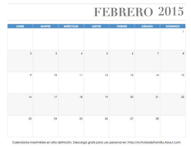 Calendario-Imprimir-Febrero-2015-Azul