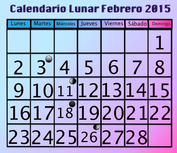 Calendariolunarfebrero2015