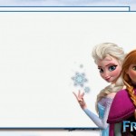 Postales de Frozen para invitaciones de cumpleaños