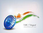 indian-independence-day-background-with-3d-ashoka-wheel_143925874
