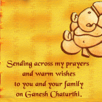 Postales para el aniversario del nacimiento de Ganesh