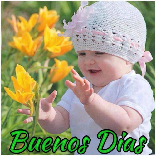 Imágenes tiernas de bebés con frases de «Buenos Días» para Whatsapp - Todo  imágenes