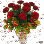 Imágenes de Rosas rojas de Amor con movimiento