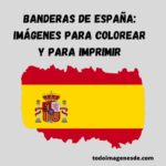 Banderas de España: Imágenes para colorear y para imprimir